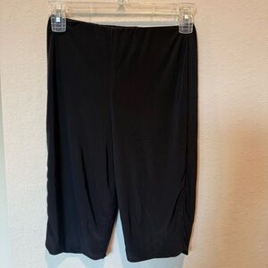 Boohoo Black Double Lined Biker Shorts